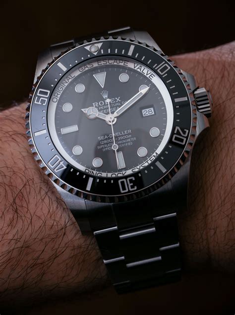 rolex deepsea dweller all black|rolex deepsea sea dweller review.